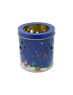 Barattolo Candela Blu