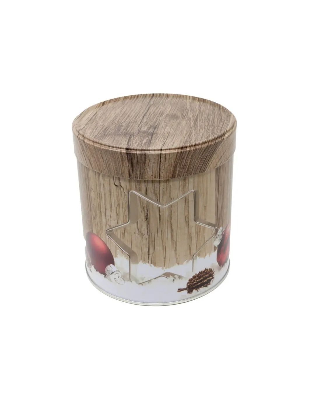Barattolo Tondo Legno