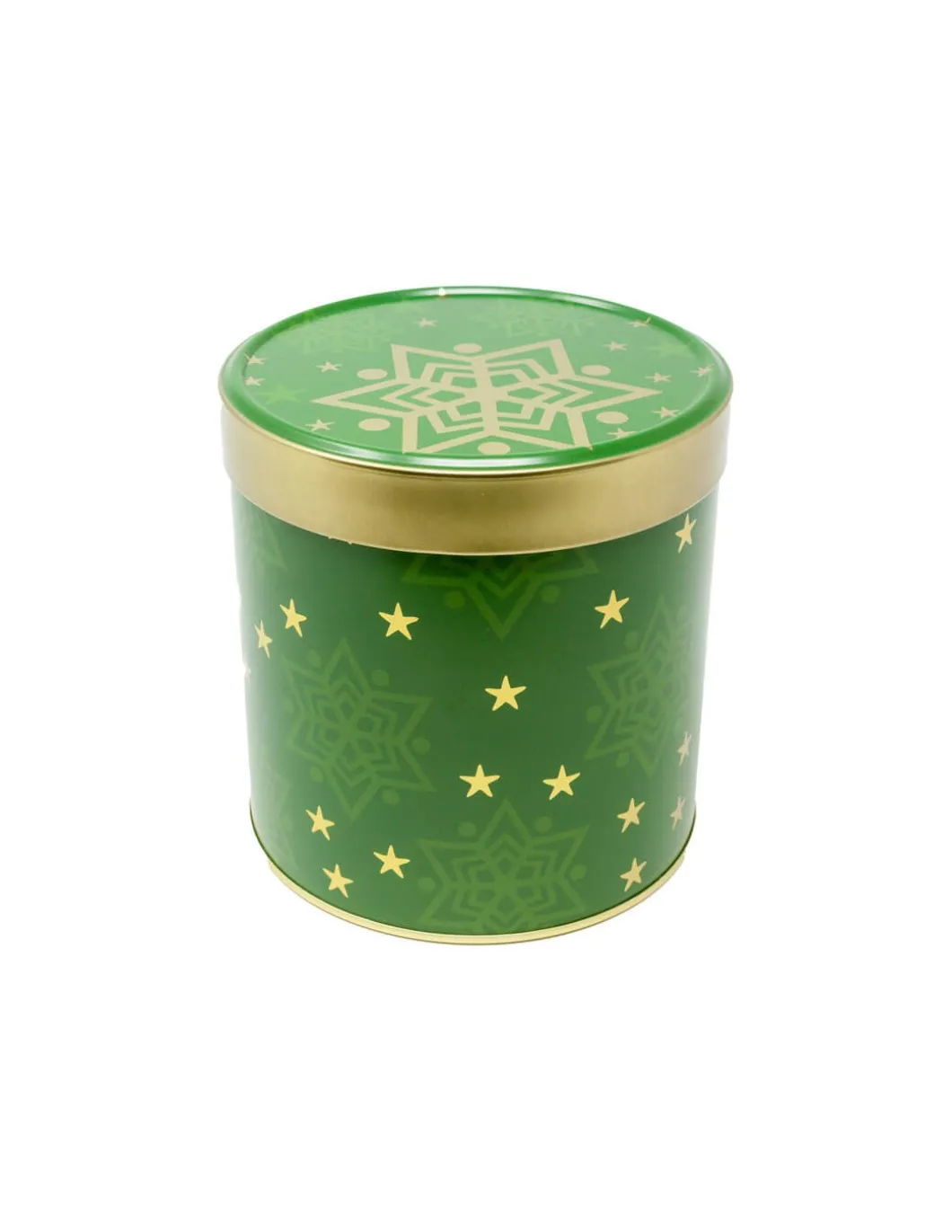 Barattolo Tondo Verde Oro