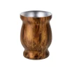 Calebassa Per Mate In Acciaio Legno