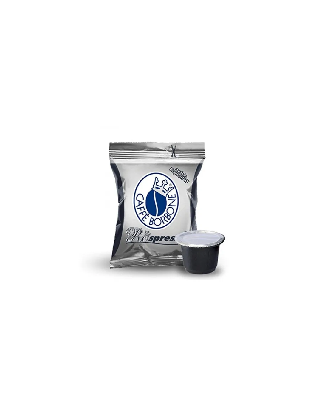 50 Capsule Caffè Borbone Nera Compatibili Macchine Sistema Nespresso