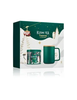 Cofanetto Tsarevna - Tè Di Natale Sfuso Kusmi Tea Con Tisaniera In Porcellana