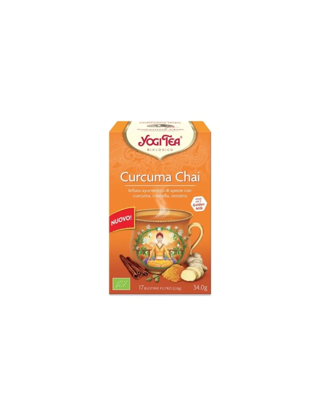 Curcuma Chai Yogi - Infuso Ayurvedico