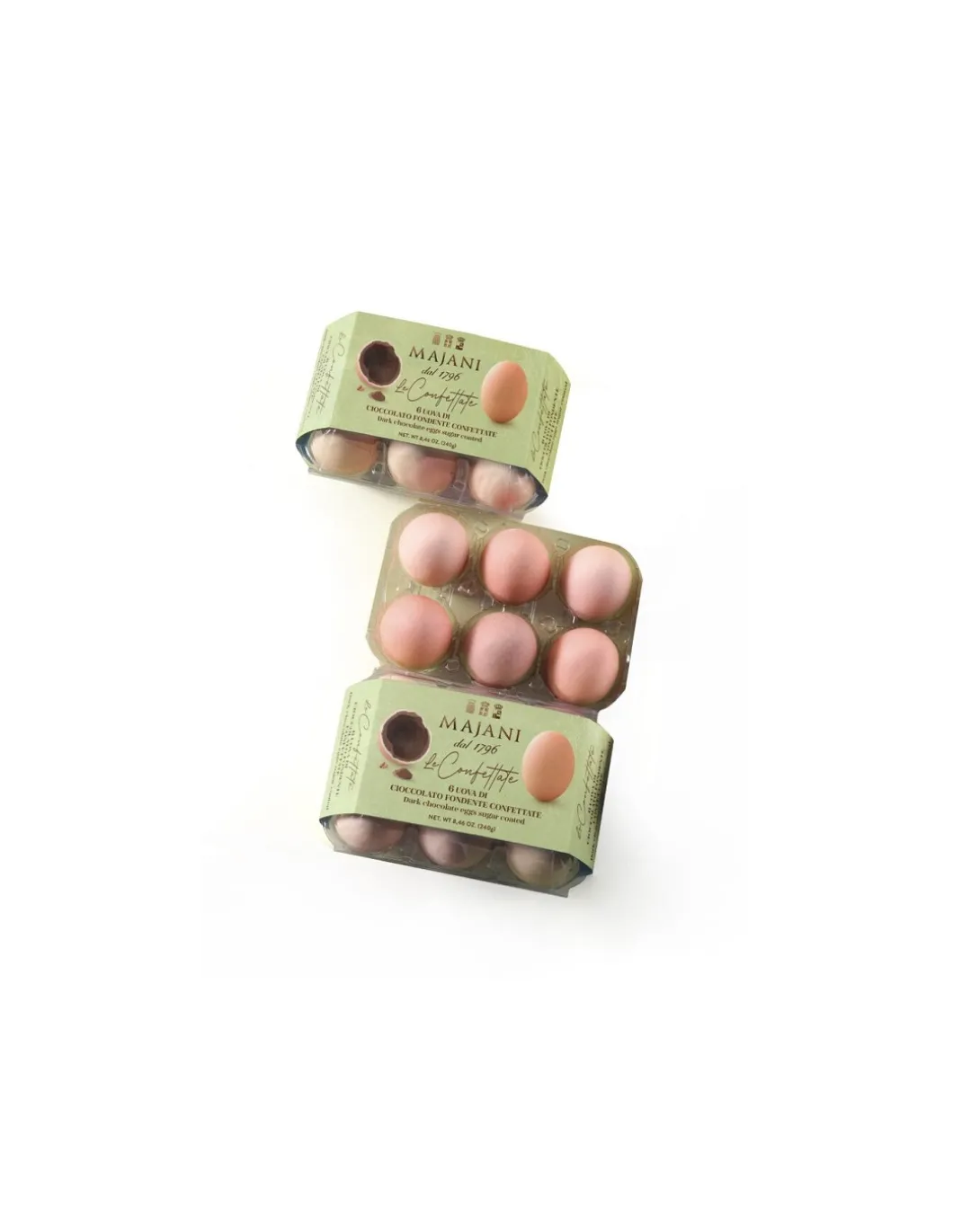 Omelette - Uova Di CioccolatoFondente Extra Confettate