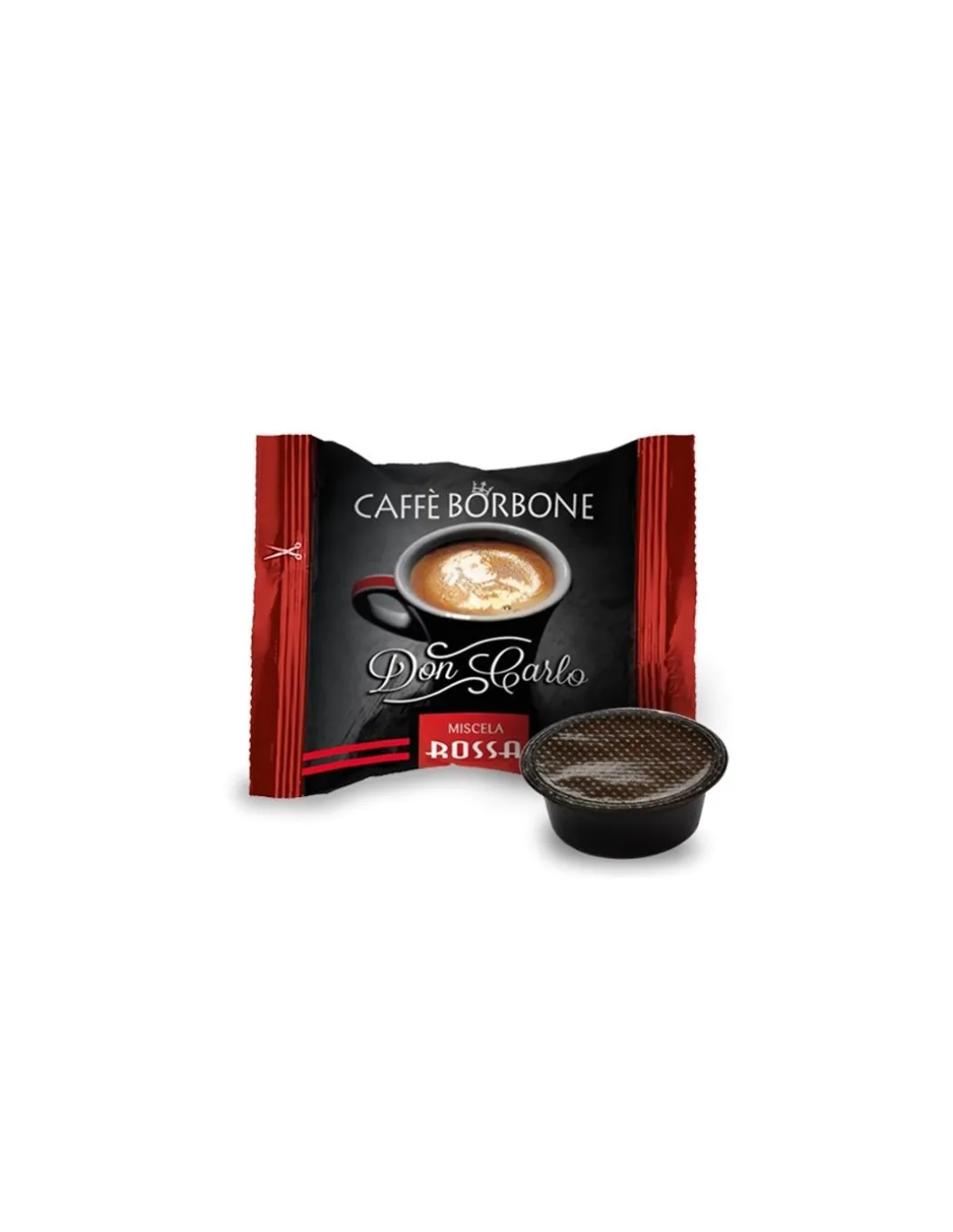 Rossa Don Carlo 50 Capsule Borbone Compatibili A Modo Mio