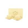 Set 2 Tazzine Da Espresso Con Piattini Nina