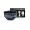 Set Giapponese Per Matcha Blue