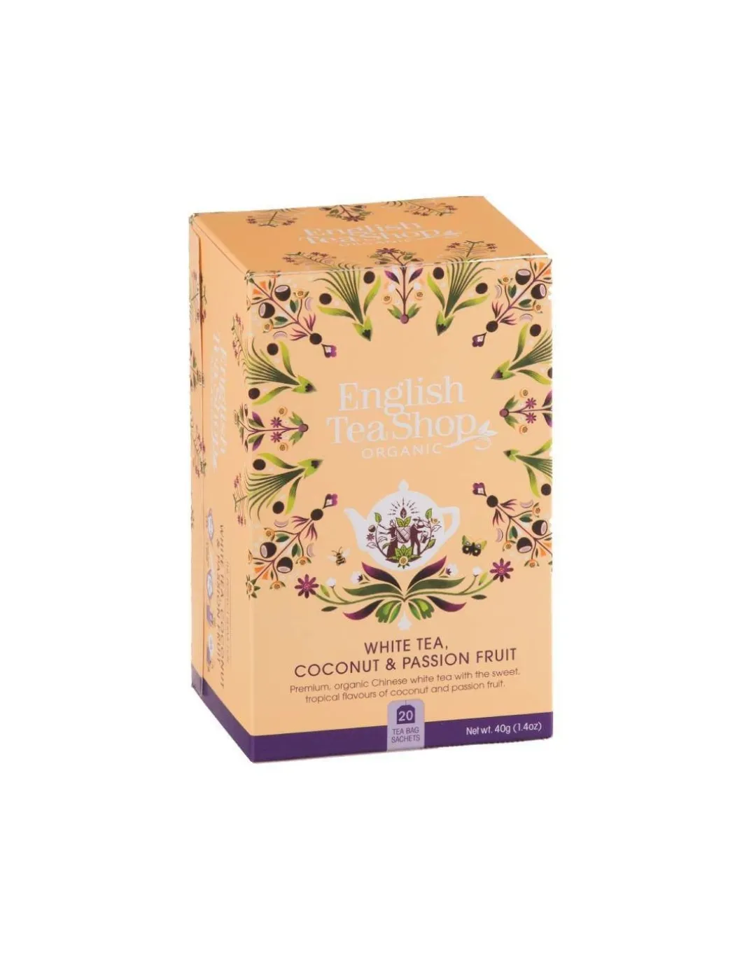 Tè Bianco Cocco E Frutto Della Passione - White Tea, Coconut & Passion Fruit