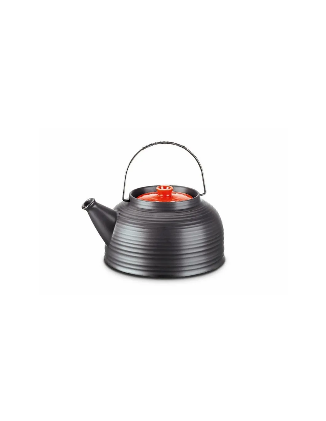 Teiera Nera In Ceramica da 1500ml