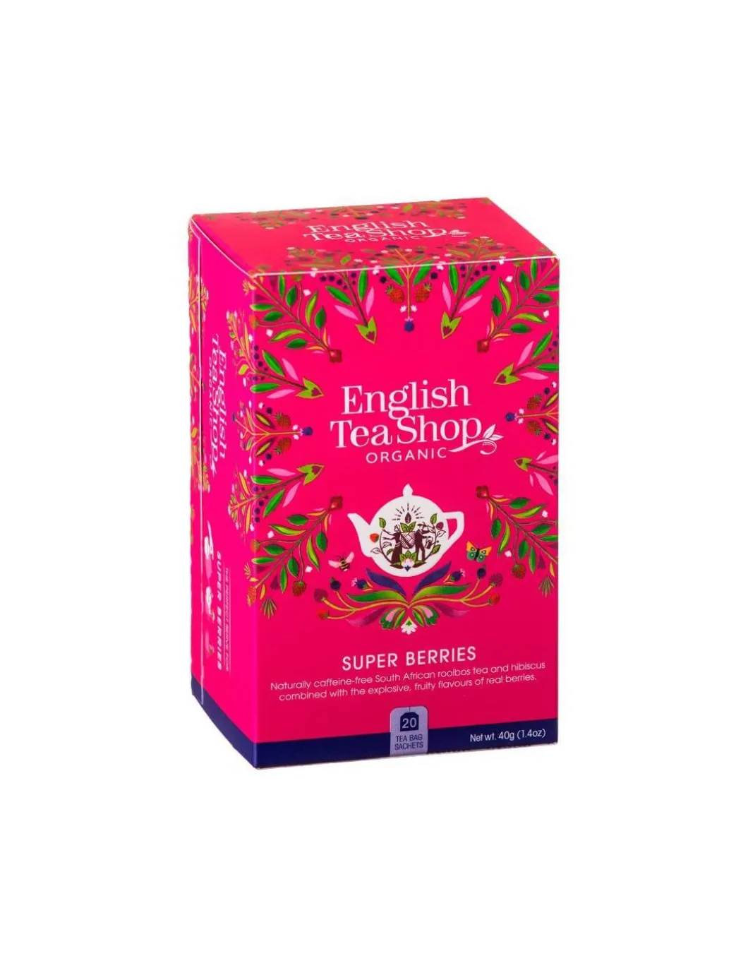 Tisana Biologica Super Berries English Tea Shop - 20 Bustine